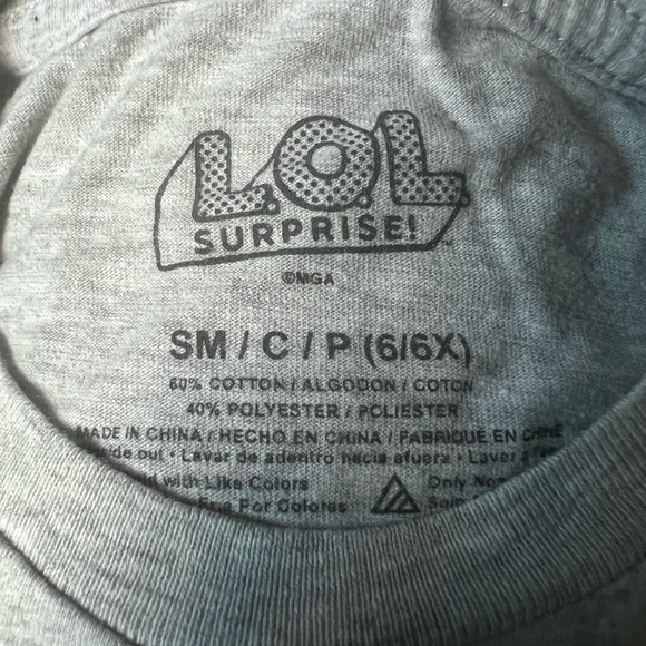 LOL Surprise girls silver top shirt - Picture 6 of 6